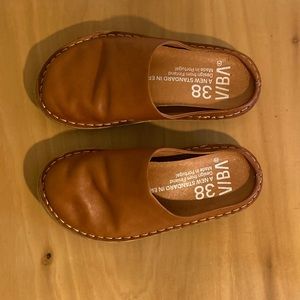 Vibae ROMA Leather Cognac Brown size 38
